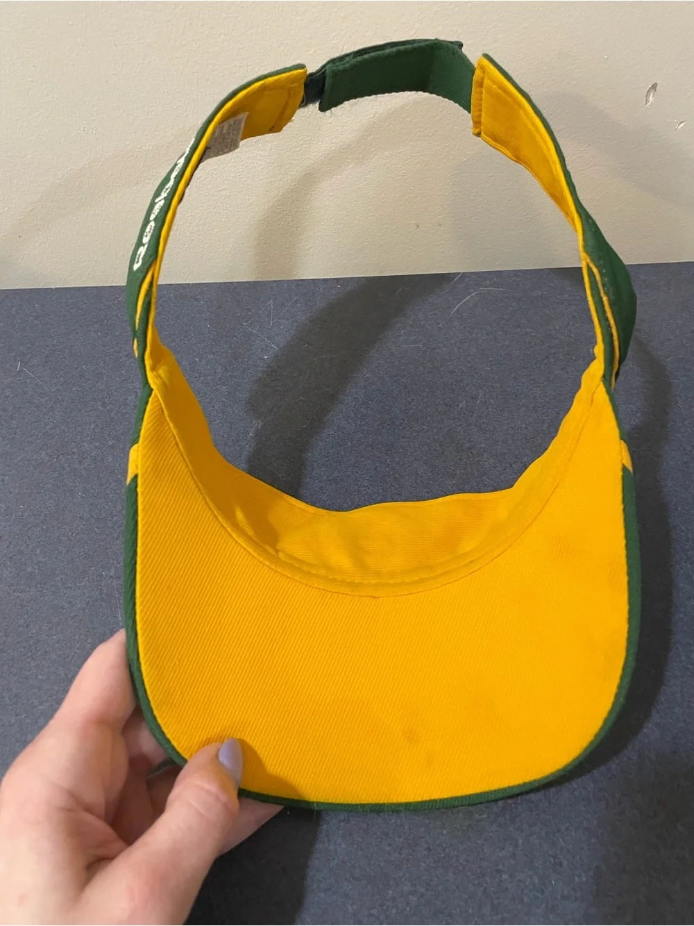 Green Bay Packers Reebok Visor with Team Logo